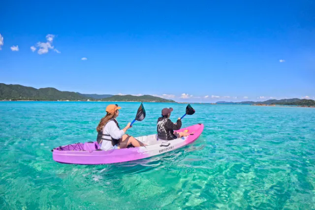 お得プラン＞奄美大島【SUP＋シーカヤック】セットプラン！初心者の方