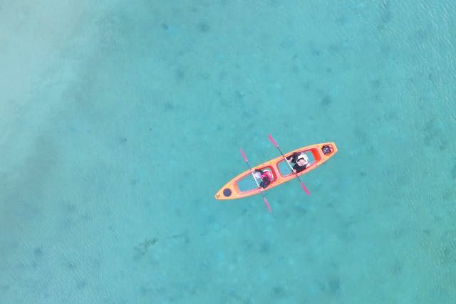 【奄美大島・カヤック】水中が見える大人気クリアカヤック体験！当日予約可能・ドローン空撮・GoPro動画・水中カメラで撮影する写真の無料プレゼントあり（60分）