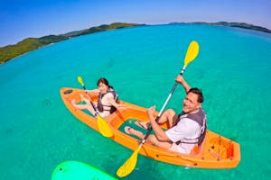 カヤック大好き 奄美大島【クリアカヤック】大人気の水中が見えるカヤック！当日予約
