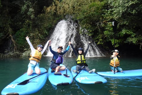 【熊本・山都・レイクSUP】阿蘇の秘境「蘇陽狭」でSUP体験！ワンちゃんも参加OK