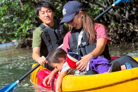 【石垣島/1組貸し切り】国立公園・1歳ok・マングローブカヤック体験/高画質写真プレゼント付き！