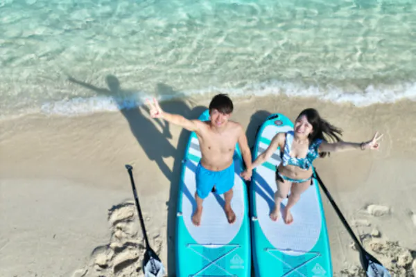 沖縄・宮古島・SUP】【ドローン撮影】1ツアー1組さま限定！ドローン