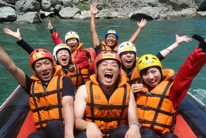 ビックスマイル吉野川ラフティング