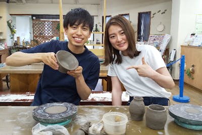 滋賀・近江八幡・手びねり】人気No.1プラン♪パスタ皿、マグカップ