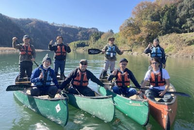 栃木・茂木町・カヌー】清流・那珂川を満喫しよう！ランチ付き