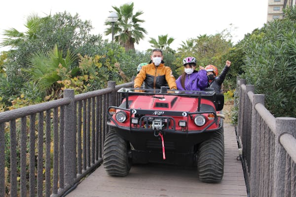 千葉・木更津・バギー】 3歳から参加できる！水陸両用本格バギー