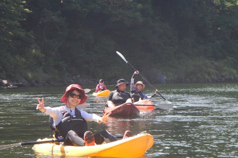 鹿児島・屋久島】安房川リバーカヤック／初心者・お一人様OK！半日コース（午前／午後）｜アソビュー！