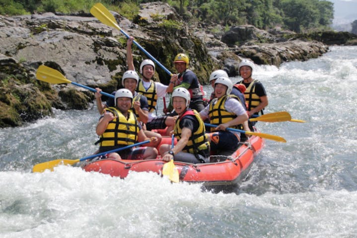 ビックスマイル保津川ラフティング