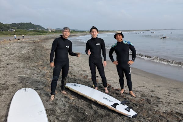 千葉・サーフィン体験】少人数制で初心者も安心♪プロサーファーによる