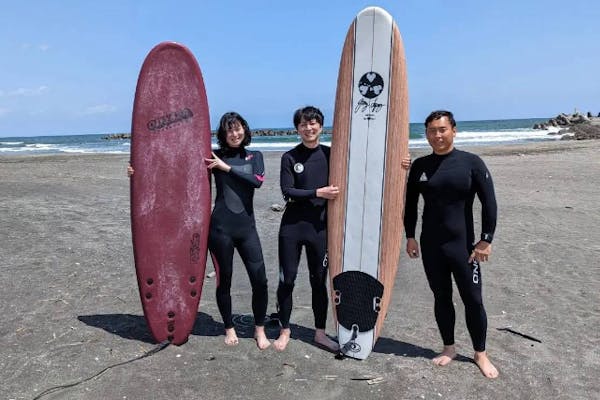 千葉・サーフィン体験】少人数制で初心者も安心♪プロサーファーによる