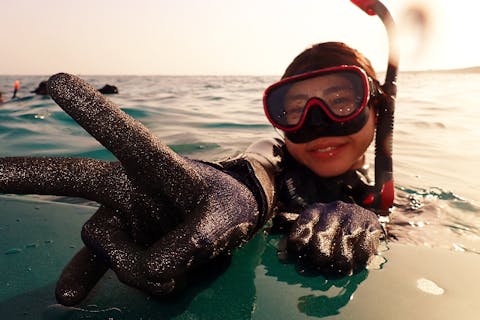 那覇から車で３０分♪ウミガメ遭遇率高めだよ！直前予約OK⭐︎沖縄で最高の朝活をしよう♪＜動画・写真撮影付＞