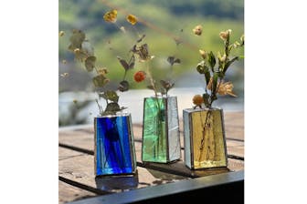 長野・松本】ステンドグラス制作体験でキャンドルホルダーを創ろう