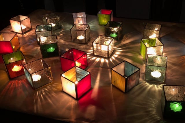 長野・松本】ステンドグラス制作体験でキャンドルホルダーを創ろう