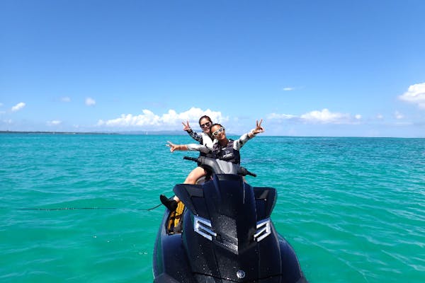 沖縄・石垣島・水上バイク】水上バイク体験操縦プラン！免許が無くても