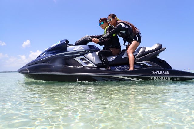 【沖縄・石垣島・水上バイク】水上バイク体験操縦プラン！免許が無くても運転できます！！