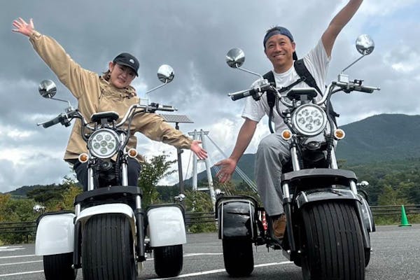 大分・九重町】EVトライクに乗ってやまなみハイウェイ沿い魅力を