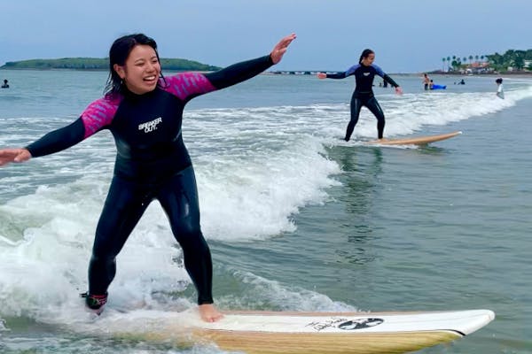 宮崎・お手軽サーフィン体験】短時間！低価格！楽しみたい方必見！お得