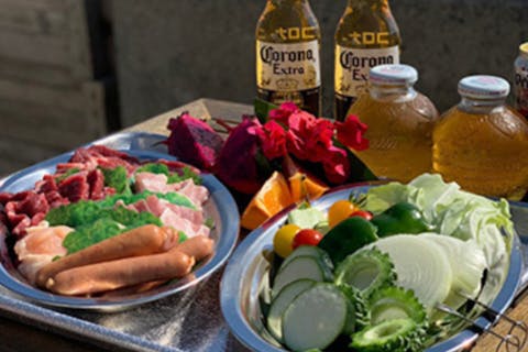 【鹿児島・奄美大島・BBQ】isola イチオシ!! isola garden BBQプラン（オプションでコース内容変更可能）