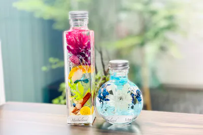 静岡・焼津・ハーバリウム】美しい植物標本の世界 ハーバリウムボトル