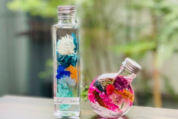 静岡・焼津・ハーバリウム】美しい植物標本の世界 ハーバリウムボトル