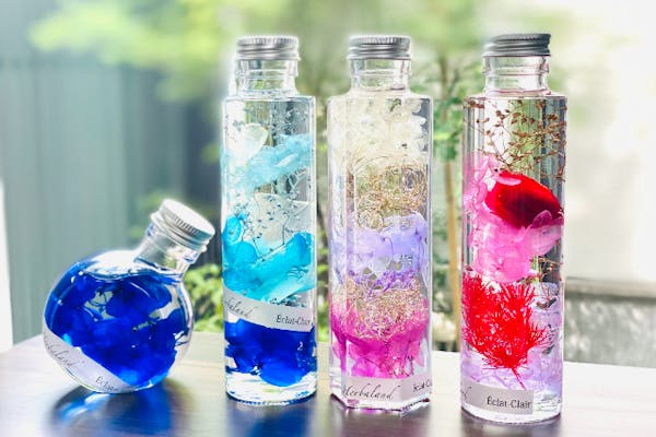 静岡・焼津・ハーバリウム】美しい植物標本の世界 ハーバリウムボトル