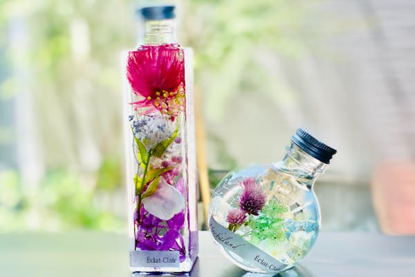 静岡・焼津・ハーバリウム】美しい植物標本の世界 ハーバリウムボトル