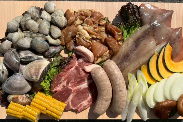 【三重・ウォーターパーク】日本最大級のウォーターパーク前売り入場券＋BBQセットプラン（貝・肉亀ハウスセット）