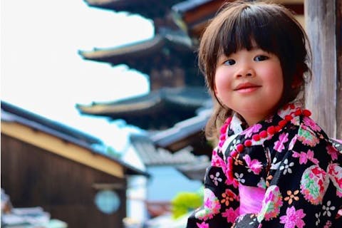 【京都・清水寺・着物・浴衣レンタル＜キッズプラン＞】 持ち物なしでOK！着付けに必要な物は全て揃っています♪