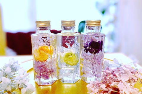 【東京・新宿・ハーバリウム】当店一番人気！贈り物にもおすすめ！個性あふれる作品を作ろう♪