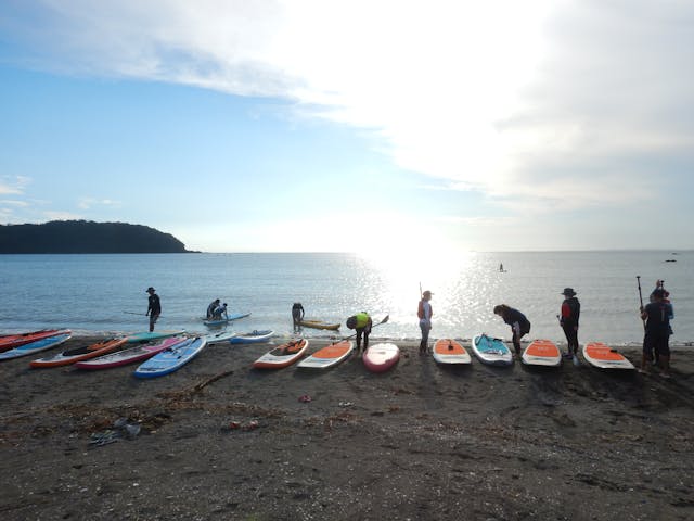 静かな海辺のSUP家さん kupono