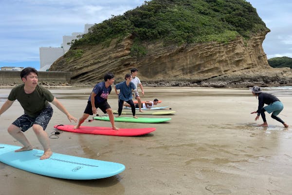 鹿児島・種子島・サーフィンレッスン】初めてでも波に乗れちゃう