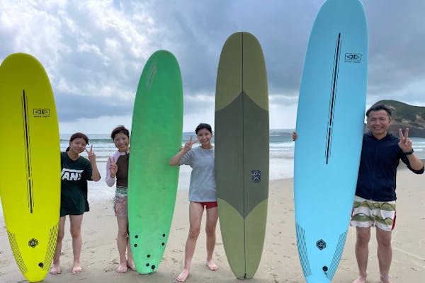 鹿児島・種子島・サーフィンレッスン】初めてでも波に乗れちゃう