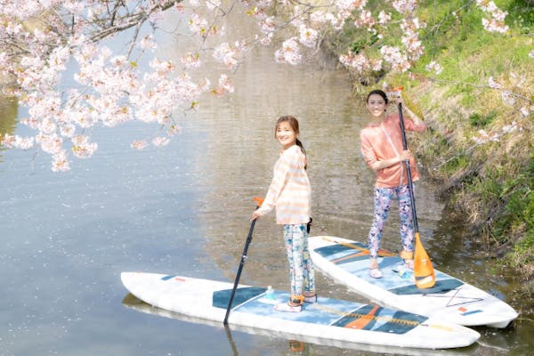 滋賀・近江八幡】〜4/20(日)☆お花見 水郷SUPクルーズ！迷路のような