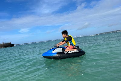 沖縄・宮古島】ジェットスキーで満喫オールインプラン＜ドローン撮影