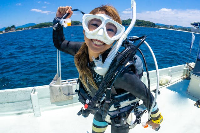 【和歌山・白浜・体験ダイビング】南紀白浜の海に潜ろう！体験ダイビング