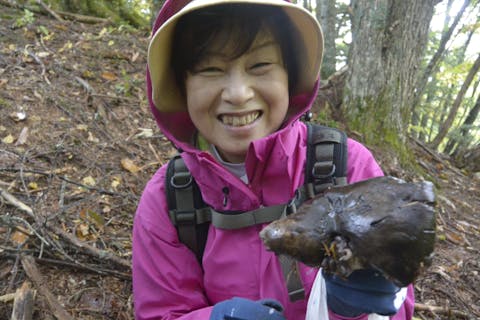 【長野・松本・奈川・キノコ狩り&紅葉トレッキング】北アルプスエリアでキノコ狩り！秋の味覚を探索＆採集しませんか！？毎日変化する自然の中で、地元ガイドがその日の「いいポイント」へご案内します。