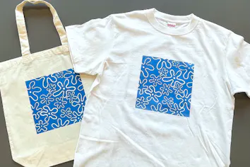 大阪・城東区・雑貨作り】シルクプリントで自分だけのTシャツorトート