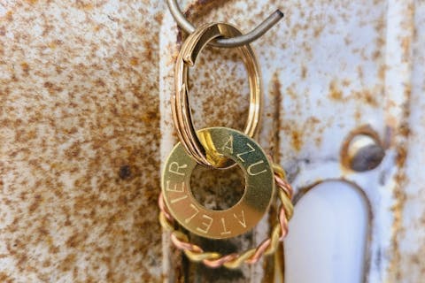 【京都・北区】真鍮でタグ作り90分体験！ペットタグ、キーホルダーに★初心者、ファミリー、カップル参加歓迎（当日朝まで予約可）