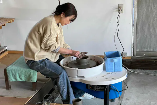 静岡・御殿場・陶芸体験】電動ろくろで好きなものをつくろう♪時間制限