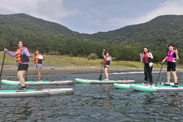 【大分・佐伯・SUP体験】今話題、人気急上昇中のマリンスポーツ「スタンドアップパドルボード」！家族、ご友人、カップル、子どもも女性もどなたでも体験できます！