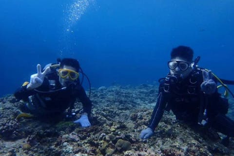 【沖縄・宮古島】未知の海への魅惑の第一歩♪宮古島ボート体験ダイビング (ライセンスをお持ちでない方のプラン)