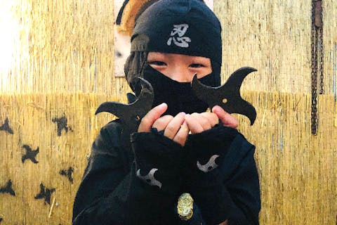 【大阪・道頓堀・忍者カフェ】＜忍者修行＋ワンドリンク＞小太郎コース