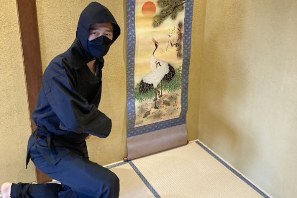 大阪・道頓堀・忍者カフェ】＜忍者修行＋忍者コスチュームレンタル＋