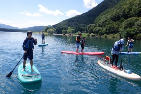 【山梨・富士五湖・西湖SUP】神秘の湖「西湖」でSUP体験!