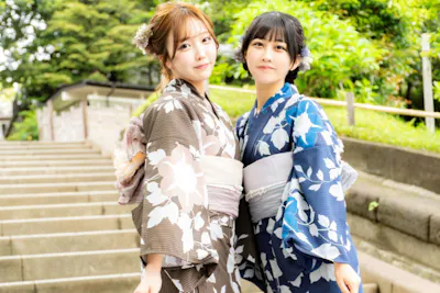 福岡・天神・浴衣レンタル】ヘアセット付き！イベントや夏祭りにも