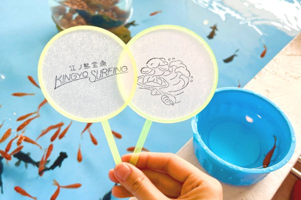 神奈川・江ノ島・金魚すくい】30分貸し切り！金魚すくい水槽 1槽貸切