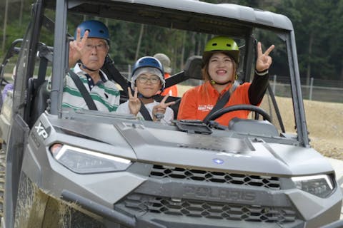 三重・多気町VISON・バギー】助手席でゆったり楽しむアドベンチャー