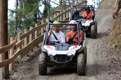 【三重・多気町VISON・バギー】ミニアドベンチャーバギー（180ccのオフロードバギーで行く森林コース）