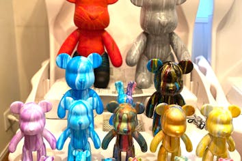 【1点のみ】ポーリングベア　テクスチャー　ハンドメイド　ウォールアート　抽象画 1点のみ】ポーリングベア テクスチャー ハンドメイド ウォール