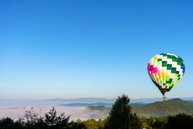 【山形・南陽市・熱気球】やまがた雲海気球フライト体験